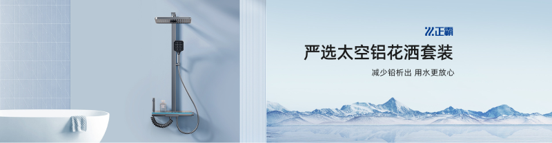 嚴選太空鋁花灑套裝