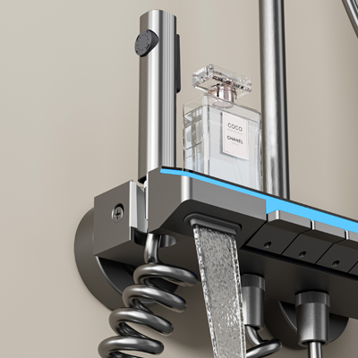 按鍵四功能淋浴花灑